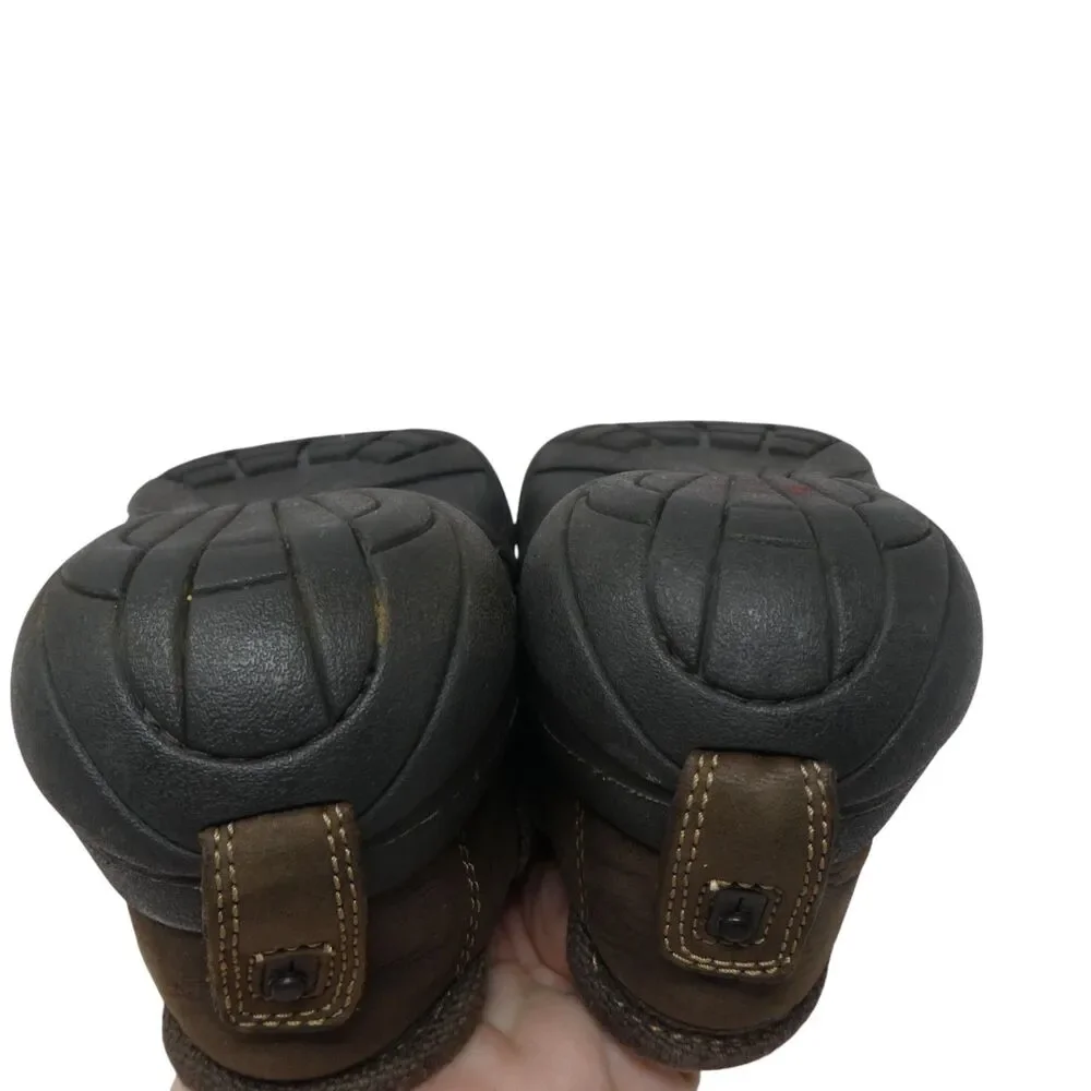 Patagonia Toast & Jam Velvet Brown Leather Hiking Outdoor Sneakers Shoes